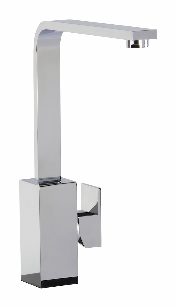 Cda Tv Ch Contemporary Square Side Single Lever Tap Modern Living