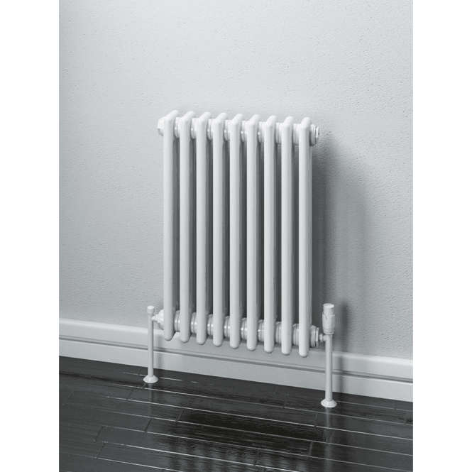 Eastbrook Rivassa 3 Column Radiator 473 X 600mm In Gloss White | Modern ...