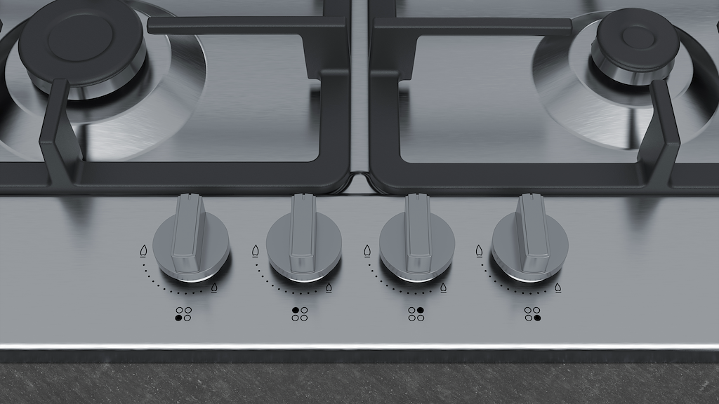 Neff white online gas hob