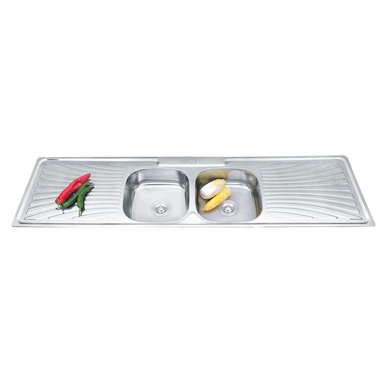 Viandpro 1800mm Double Bowl Stainless Sink