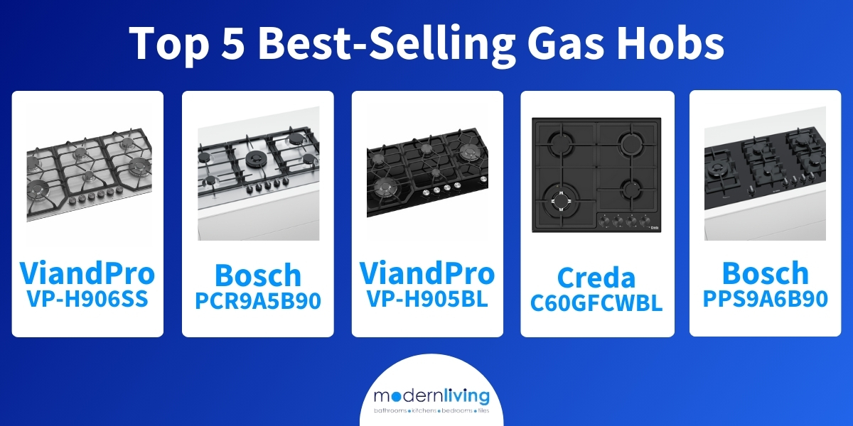 The BestSelling Gas Hobs in the UK 2024 Modern Living